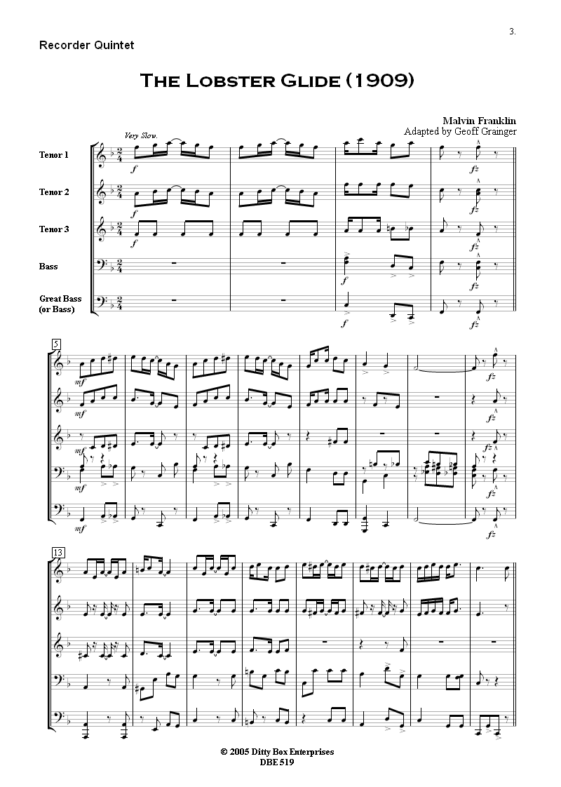 Please note that for bandwidth reasons, both the displayed score and the *.mp3 
file which can be listened to are of low quality (96 dpi and 48kbps respectively) 
and do not reflect the high quality of the delivered products.The delivered score 
format is A4 and printed with high quality.