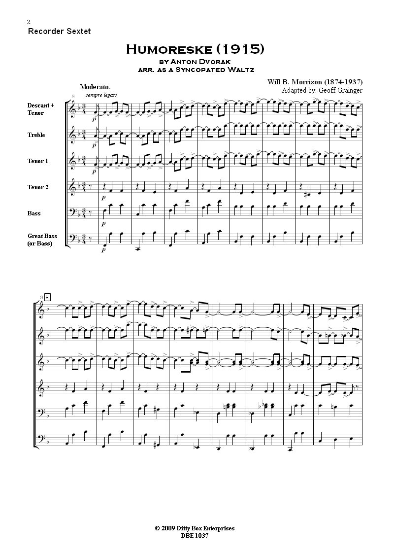 Please note that for bandwidth reasons, both the displayed score and the *.mp3 
file which can be listened to are of low quality (96 dpi and 48kbps respectively) 
and do not reflect the high quality of the delivered products.The delivered score 
format is A4 and printed with high quality.