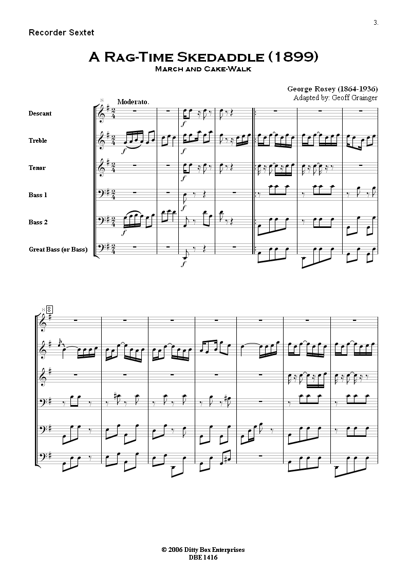 Please note that for bandwidth reasons, both the displayed score and the *.mp3 
file which can be listened to are of low quality (96 dpi and 48kbps respectively) 
and do not reflect the high quality of the delivered products.The delivered score 
format is A4 and printed with high quality.